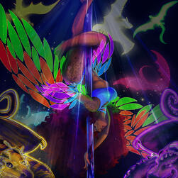 Pole-dancer Cy and her seven Drakes